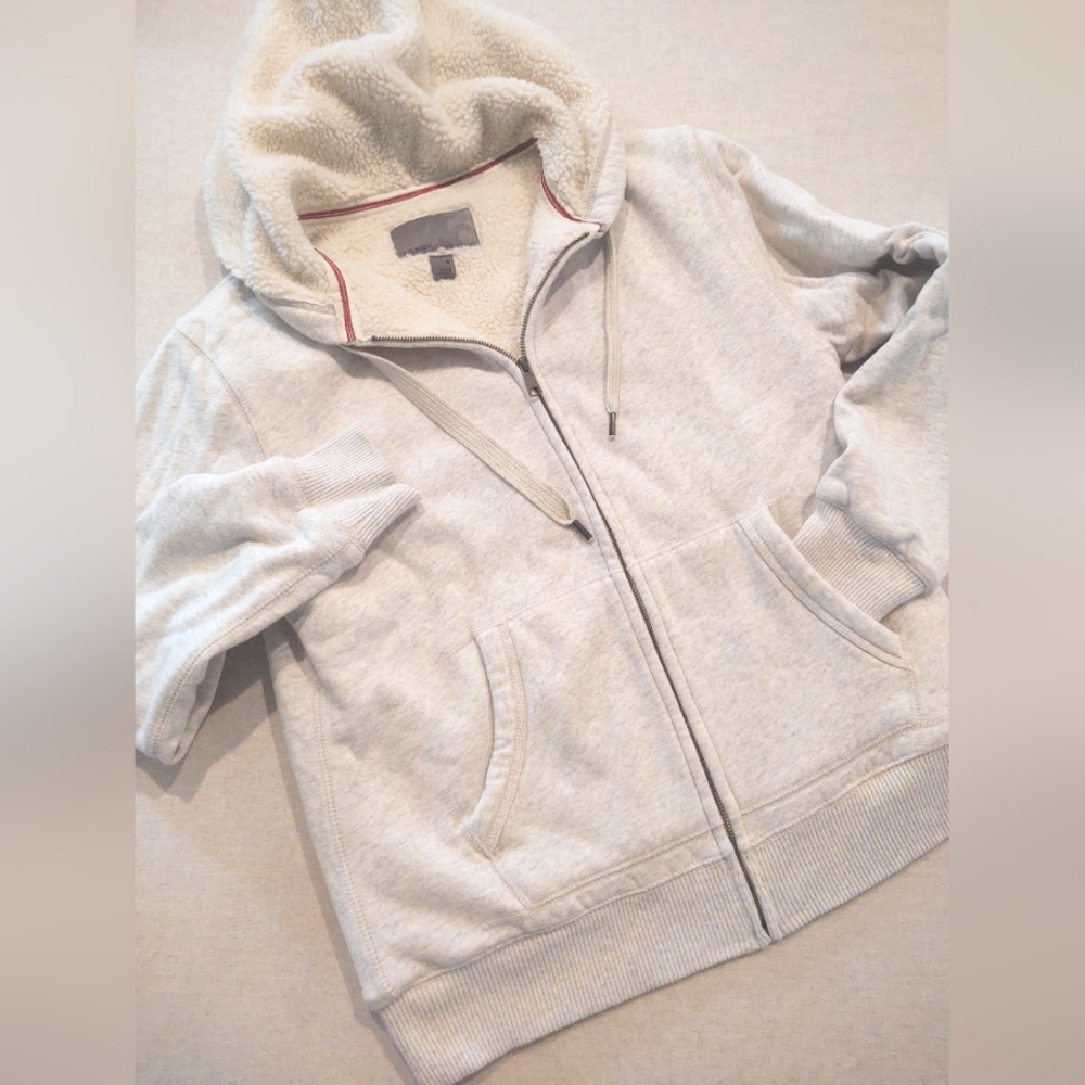 Faux-Shearling🐑 Zip-Up Hoodie-Jacket by Old Navy~ Size: MED